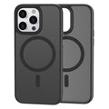Magnetic Case for iPhone 15 Pro Compatible with MagSafe Skin-touch PC+TPU Matte Phone Cover