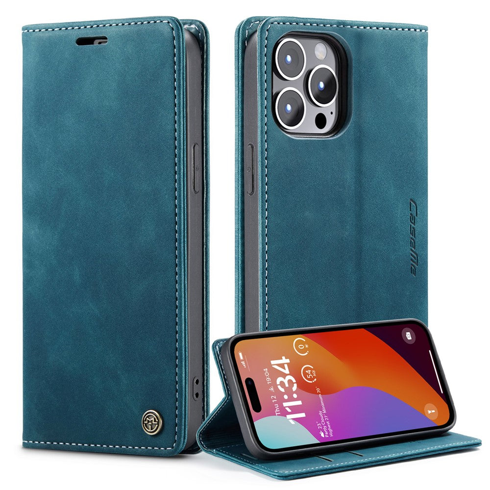 CASEME 013 Series iPhone 15 Pro Leather Wallet Case