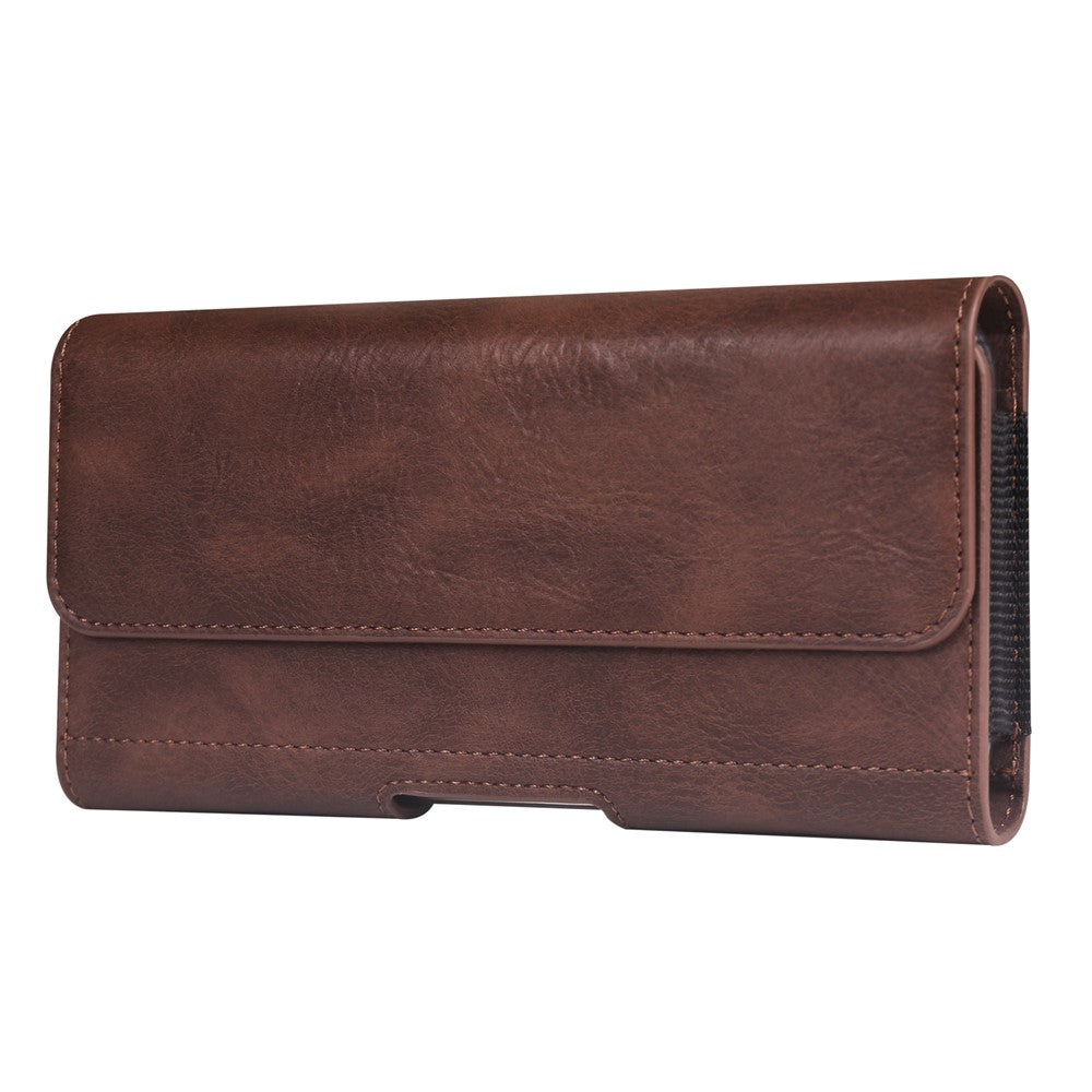 6.7 - 6.9 inch Waist Bag for iPhone 16 Pro Max / Samsung Galaxy S25 Ultra Horizontal Elastic Phone Holster with Card Slot