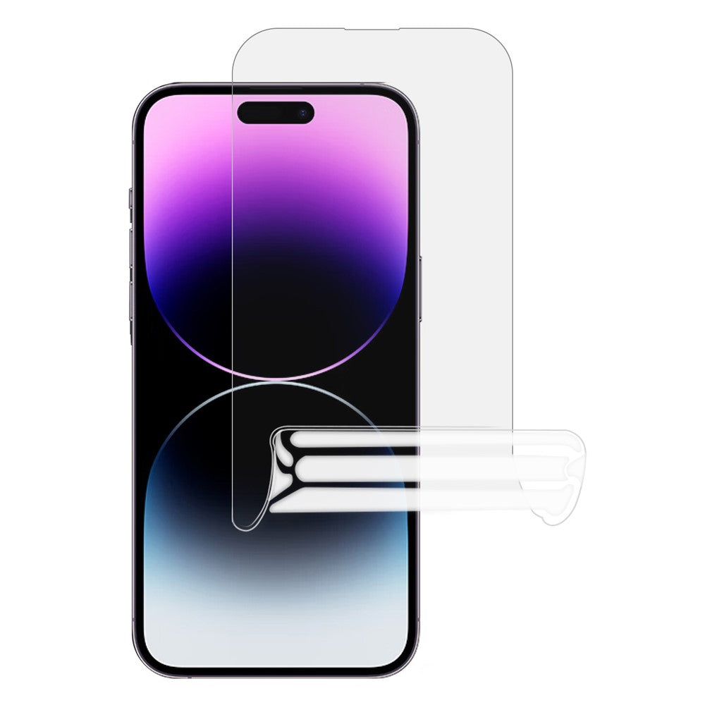For iPhone 16 Pro HD Clear PET Hydrogel Film Full Coverage Soft Screen Protector