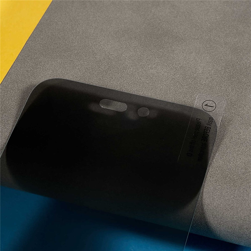 For iPhone 16 Pro Anti-Spy Tempered Glass Screen Protector Anti-Scratch Full Coverage Screen Film