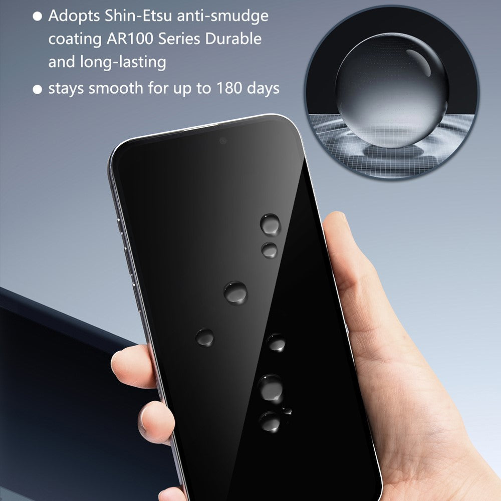 JOYROOM JR-MLG0277 For iPhone 16 Pro 2.5D Full Screen Protector High Aluminium-Silicon Glass Film