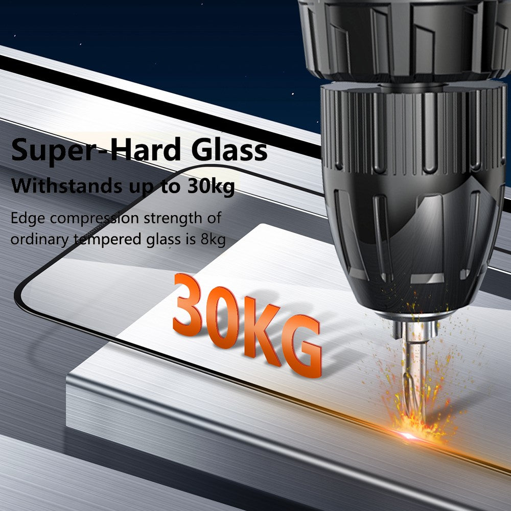 JOYROOM JR-MLG0277 For iPhone 16 Pro 2.5D Full Screen Protector High Aluminium-Silicon Glass Film