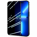 JOYROOM JR-Z33 For iPhone 15 2.5D Anti-Spy Full Screen Protector High Aluminium-Silicon Glass Film