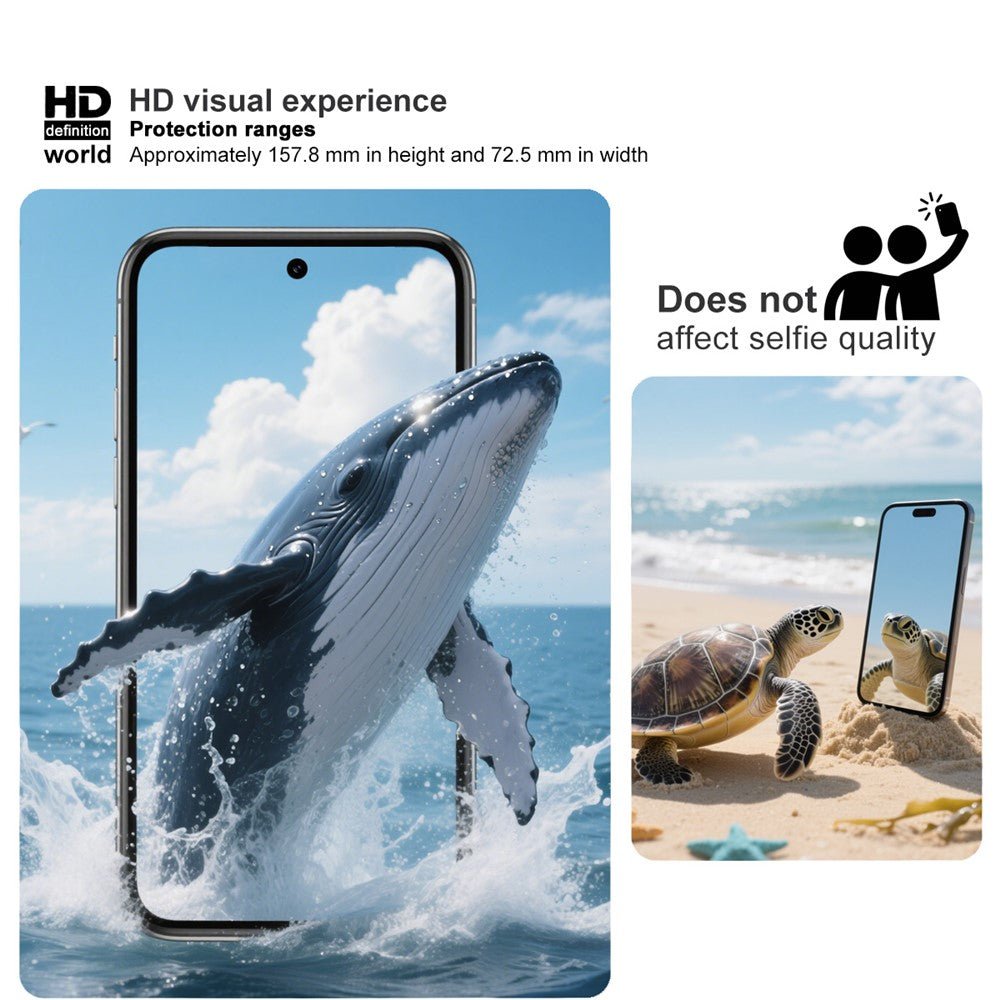 IMAK H Series For iPhone 17 Pro Max Tempered Glass Screen Protector Shatter-Proof Protection