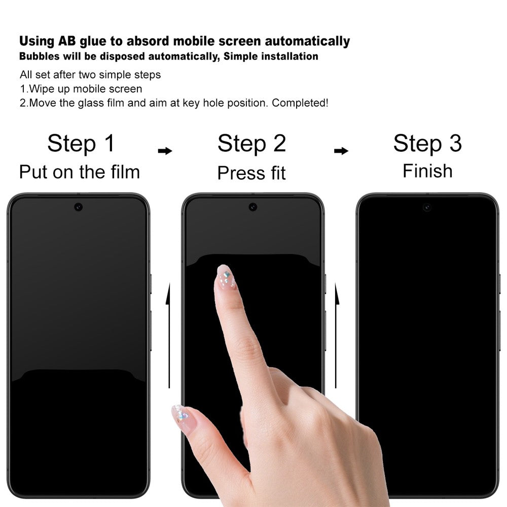 IMAK H Series For iPhone 17 Pro Max Tempered Glass Screen Protector Shatter-Proof Protection