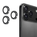 ENKAY HAT PRINCE For iPhone 17 Pro / iPhone 17 Pro Max Camera Lens Protector  Glitter Decor Tempered Glass Lens Film