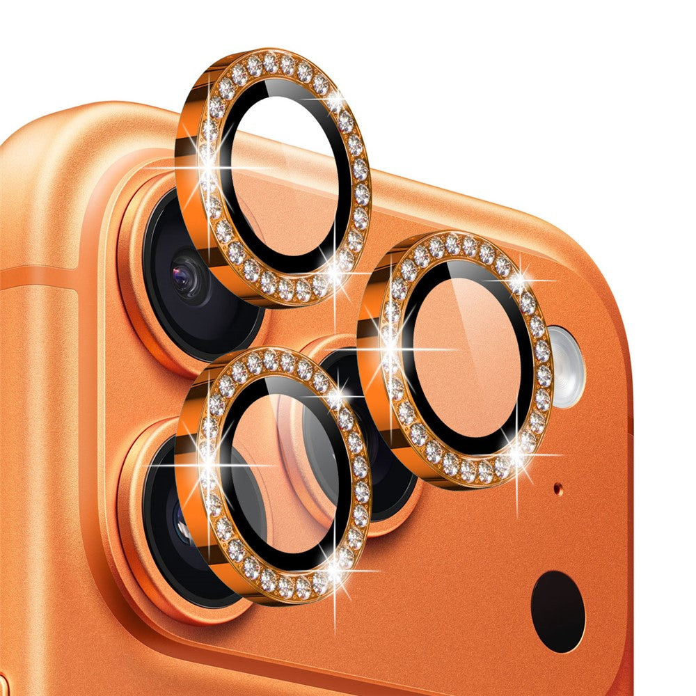 NORTHJO iPhone 17 Pro/Pro Max Rhinestone Lens Protector