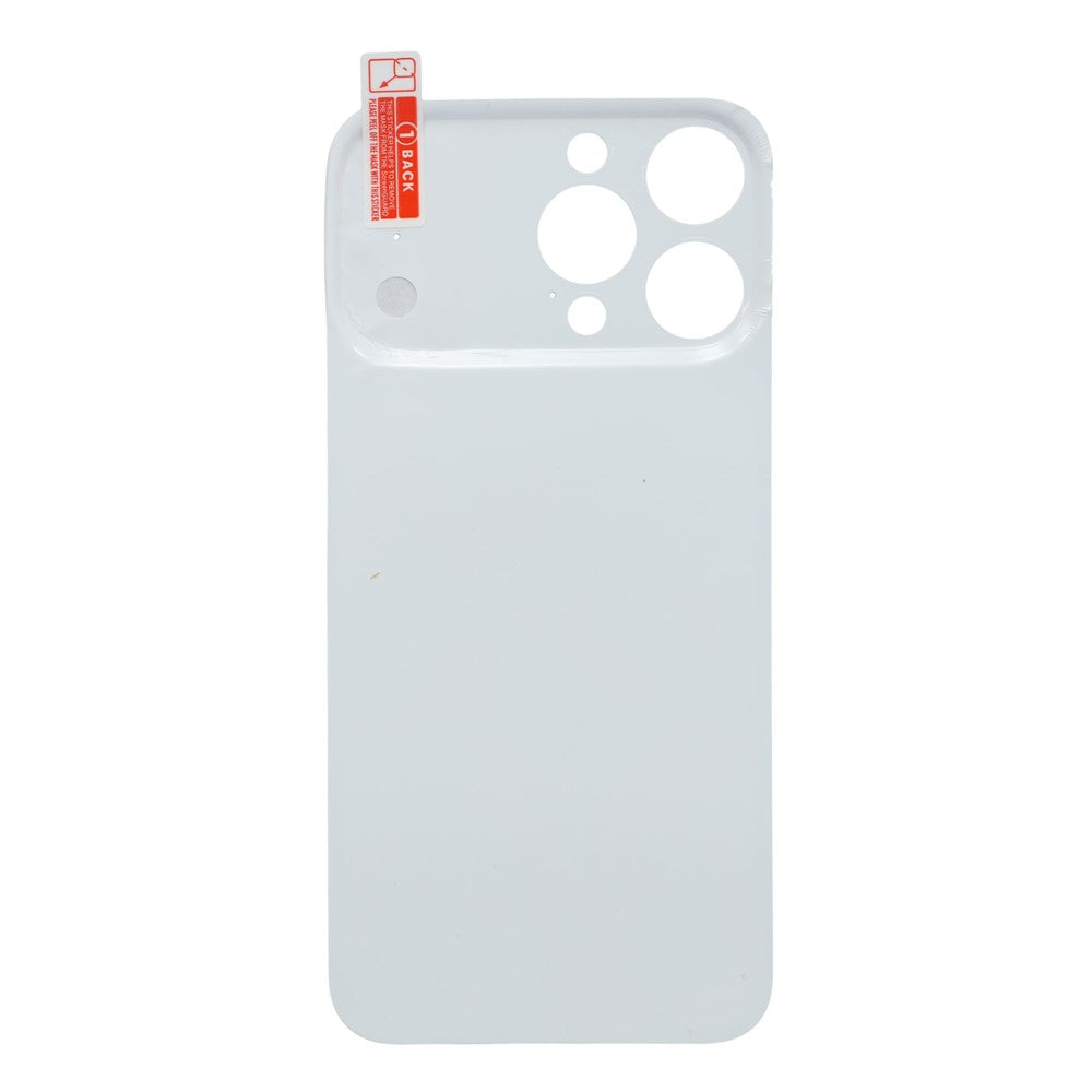 For iPhone 16 Pro Max Back Cover Film Transform to 17 Pro Max Full Coverage PMMA Phone Back Protector