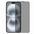 RURIHAI For iPhone 16 Plus / 15 Plus Privacy Screen Protector AR Anti-Reflective High Aluminium-Silicon Glass Film