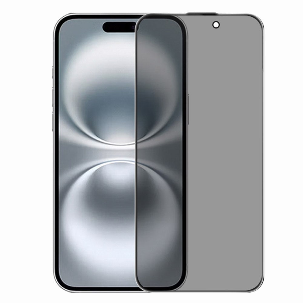 RURIHAI anti-spy privacy screen protector for iPhone 16 Plus and 15 Plus