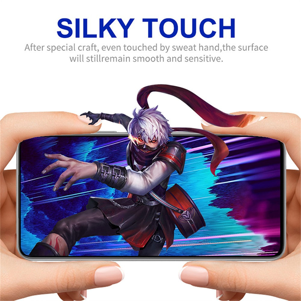 RURIHAI For iPhone 16 Plus / 15 Plus Privacy Screen Protector AR Anti-Reflective High Aluminium-Silicon Glass Film