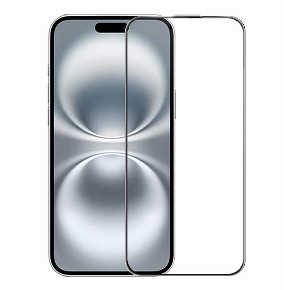 RURIHAI For iPhone 15 Plus  /  16 Plus Full Screen Protector AR Anti-Reflective HD Clear Tempered Glass Flim