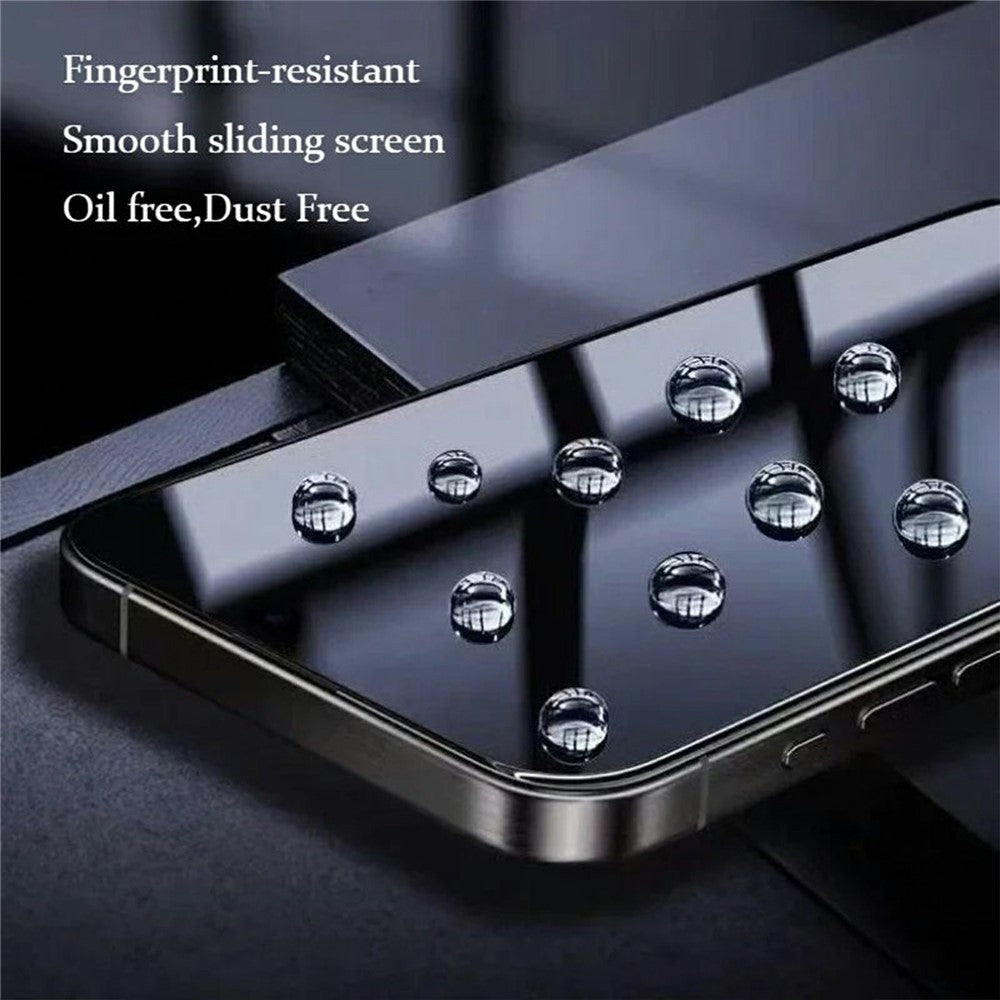 10Pcs for iPhone 17 Pro Max Screen Protector AR Anti-Reflection High Aluminium-silicon Glass Silk Printing Clear Film