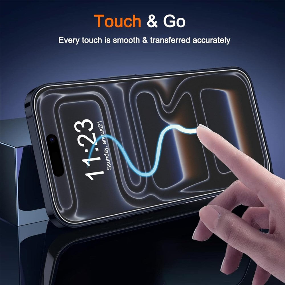 For iPhone 17 Pro Max Screen Protector Anti-Glare Matte Anti-Fingerprint Tempered Glass Film