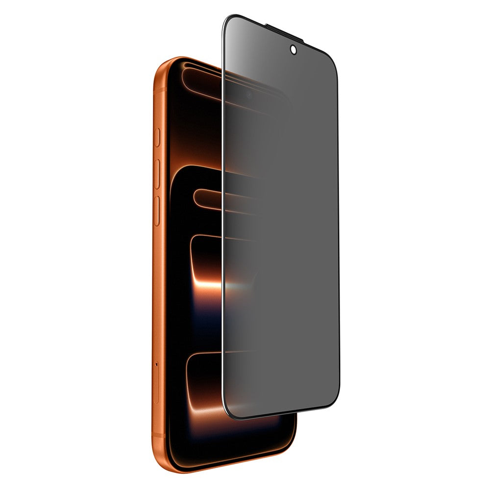 JOYROOM 18MQ12P for iPhone 18 Pro Privacy Screen Protector 2.5D High Aluminium-Silicon Glass Full Coverage Film with Dust Shield