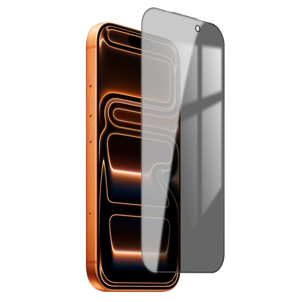 For iPhone 17 Pro Privacy Screen Protector AR Anti-Reflective High Aluminium-silicon Glass Anti-Spy Film