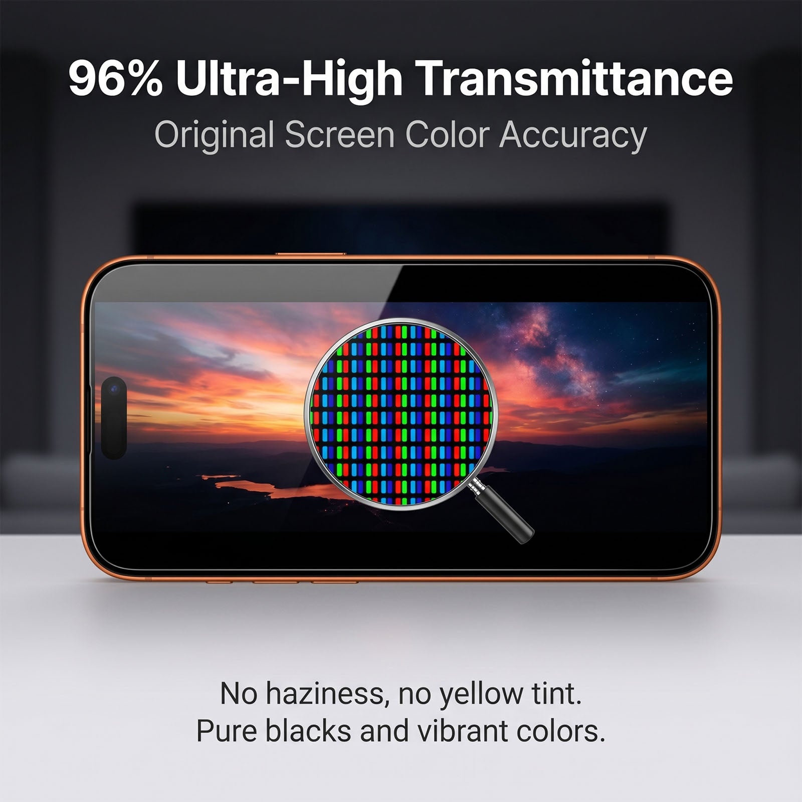 For iPhone 17 Pro Privacy Screen Protector AR Anti-Reflective High Aluminium-silicon Glass Anti-Spy Film