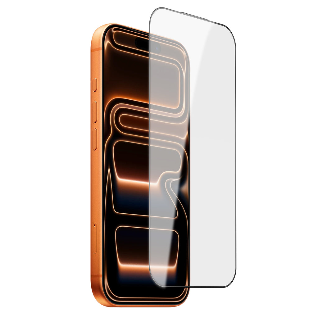 For iPhone 17 Pro Screen Protector AR Anti-Reflective Silk Printing Clear High Aluminium-silicon Glass Film