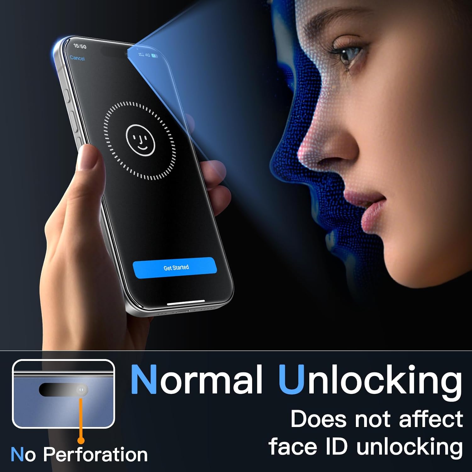 For iPhone 17 Pro Screen Protector Anti-Glare Matte Anti-Fingerprint Tempered Glass Film