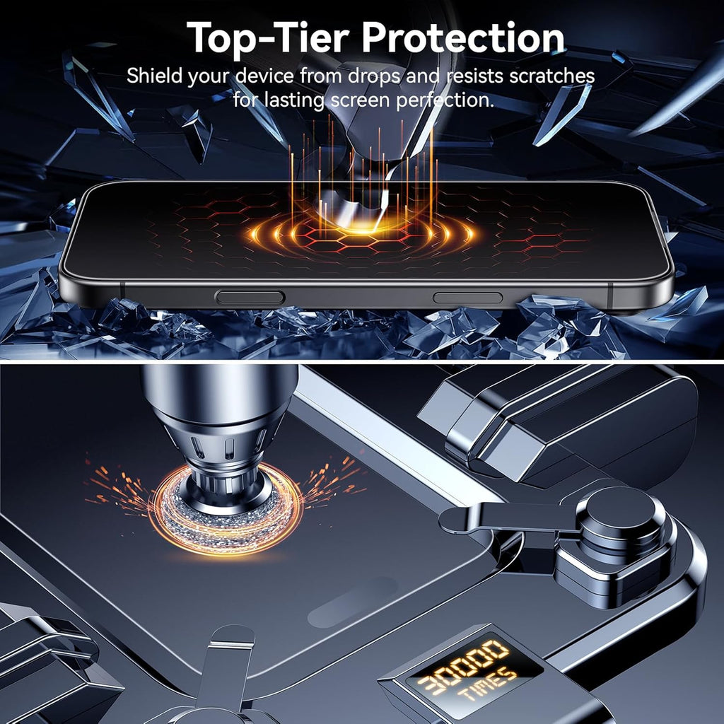 For iPhone 17 Pro Screen Protector Anti-Glare Matte Anti-Fingerprint Tempered Glass Film