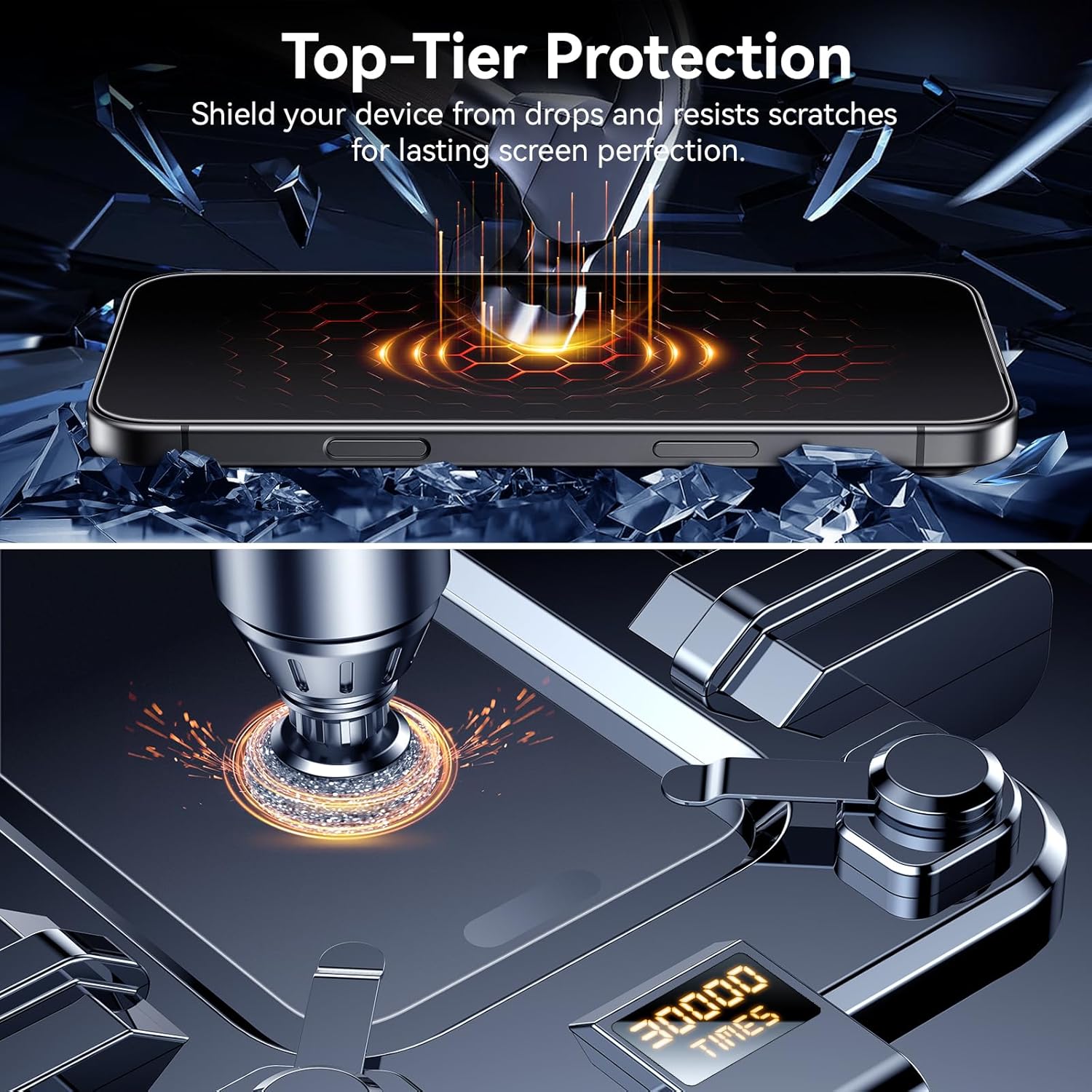 For iPhone 17 Pro Screen Protector Anti-Glare Matte Anti-Fingerprint Tempered Glass Film