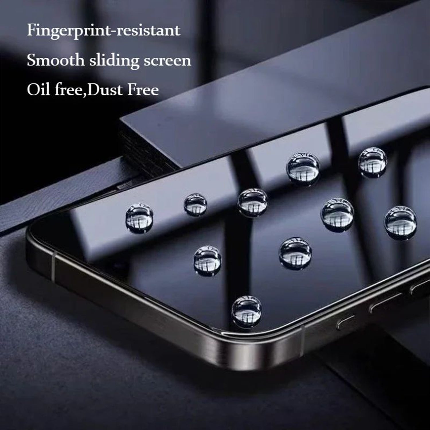 For iPhone 17 Pro 10Pcs Screen Protector AR Anti-Reflection High Aluminium-silicon Glass Silk Printing Clear Film