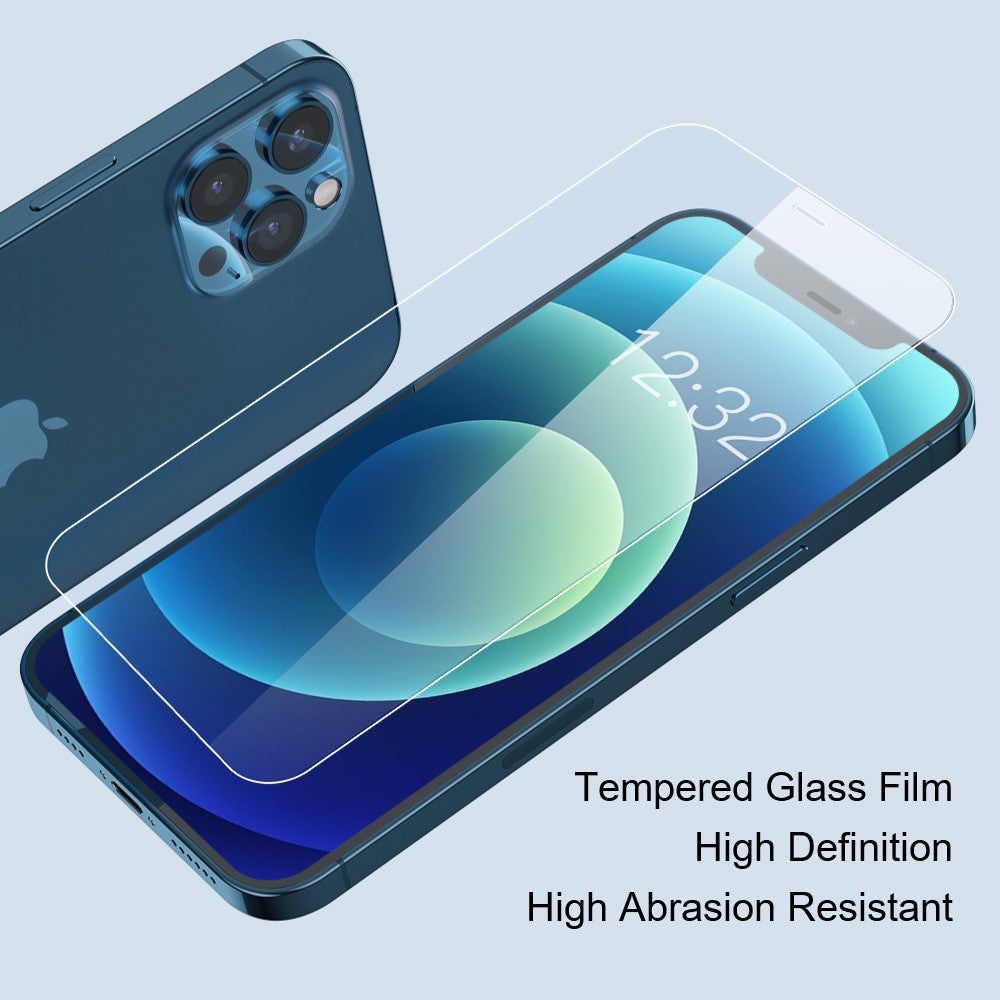 AMORUS For iPhone 15 Pro 2.5D Arc Edge High Aluminum-silicon Glass Film Ultra Clear Phone Screen Protector