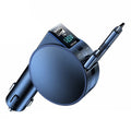 60W High-Power Car Charger – LED Display, Multi-Protection Safety Chip