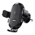 REMAX RM-C02 Air Vent Car Mount Phone Holder 360-Degree Rotation Anti-Slip Compatible with 4-6.5 Inch Phones