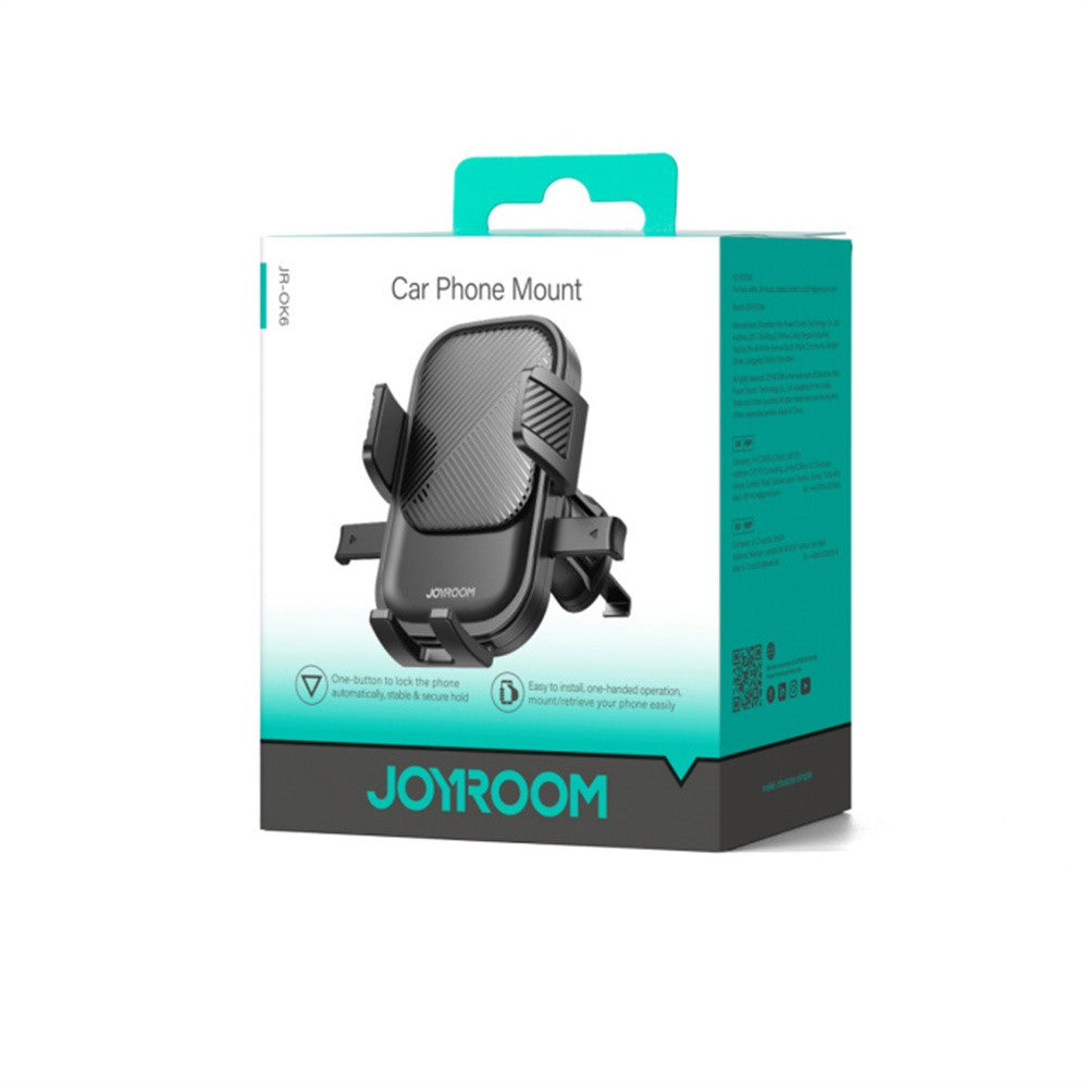 JOYROOM JR-OK6 Car Air Vent Phone Mount Holder Mechanical Clip for 4.7