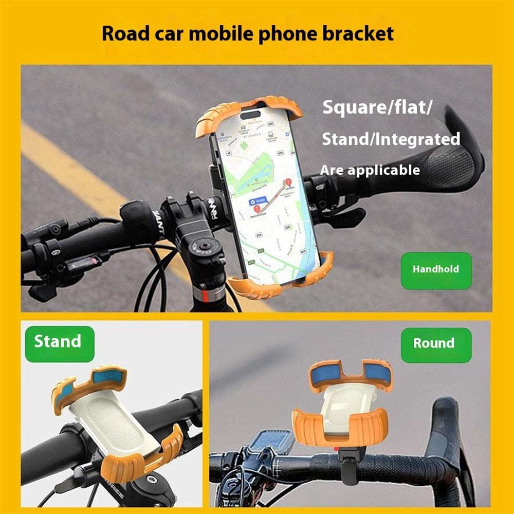 Z012 Motorcycle Bicycle Handlebar Phone Mount 360 Degree Rotation Universal Cellphone Holder