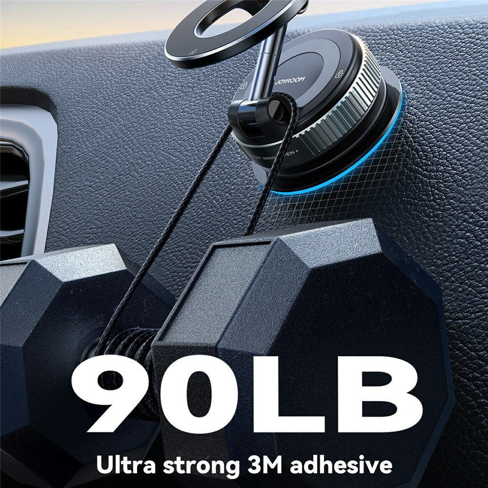 JOYROOM JR-ZS501 Mechanical Foldable Car Mount Suction Cup Magnetic Phone Holder Bracket