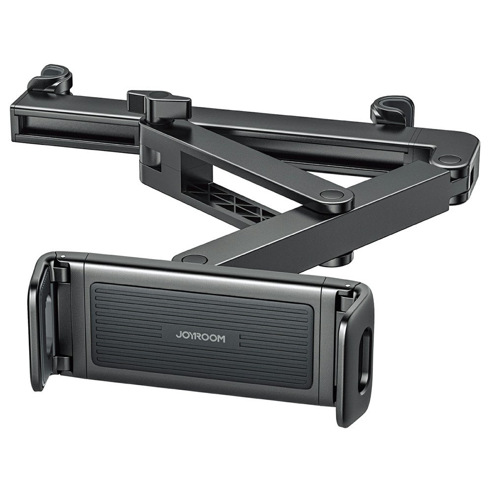 JOYROOM JR-ZS433 Car Headrest Mount Tablet Holder PC + Aluminum Alloy Dual Axis Extendable Stand