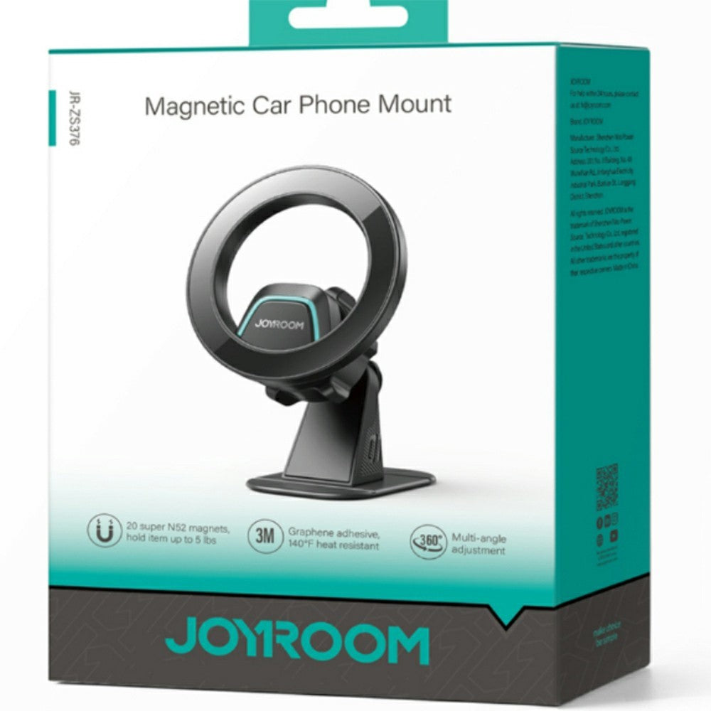 JOYROOM JR-ZS376 Magnetic Car Mount Dashboard Holder 360° Rotation Stand