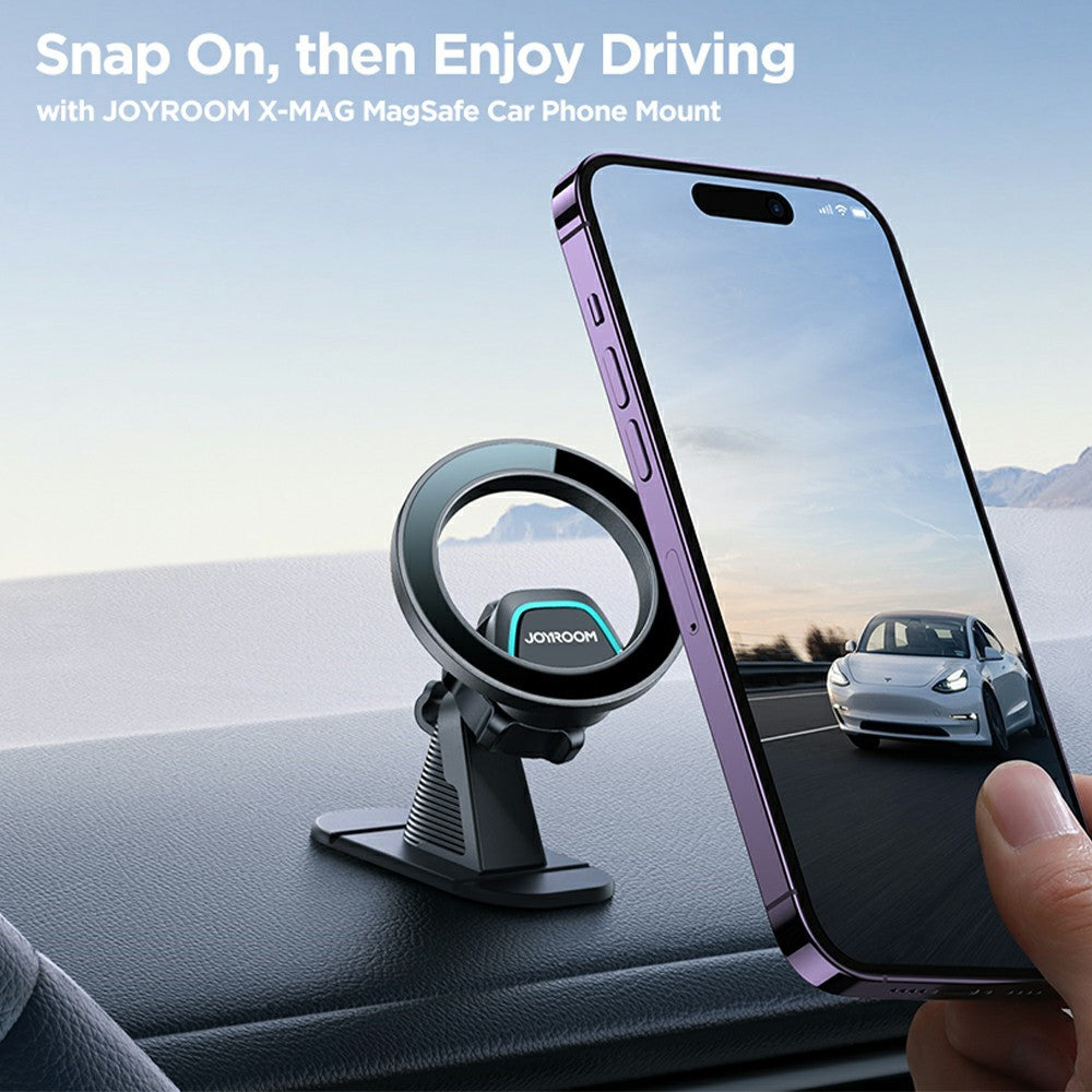 JOYROOM JR-ZS376 Magnetic Car Mount Dashboard Holder 360° Rotation Stand