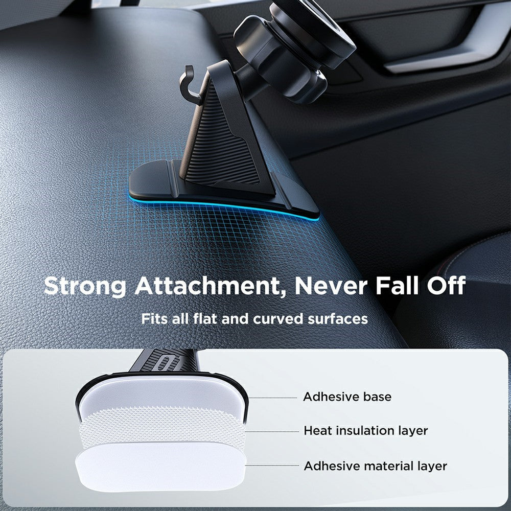 JOYROOM JR-ZS376 Magnetic Car Mount Dashboard Holder 360° Rotation Stand