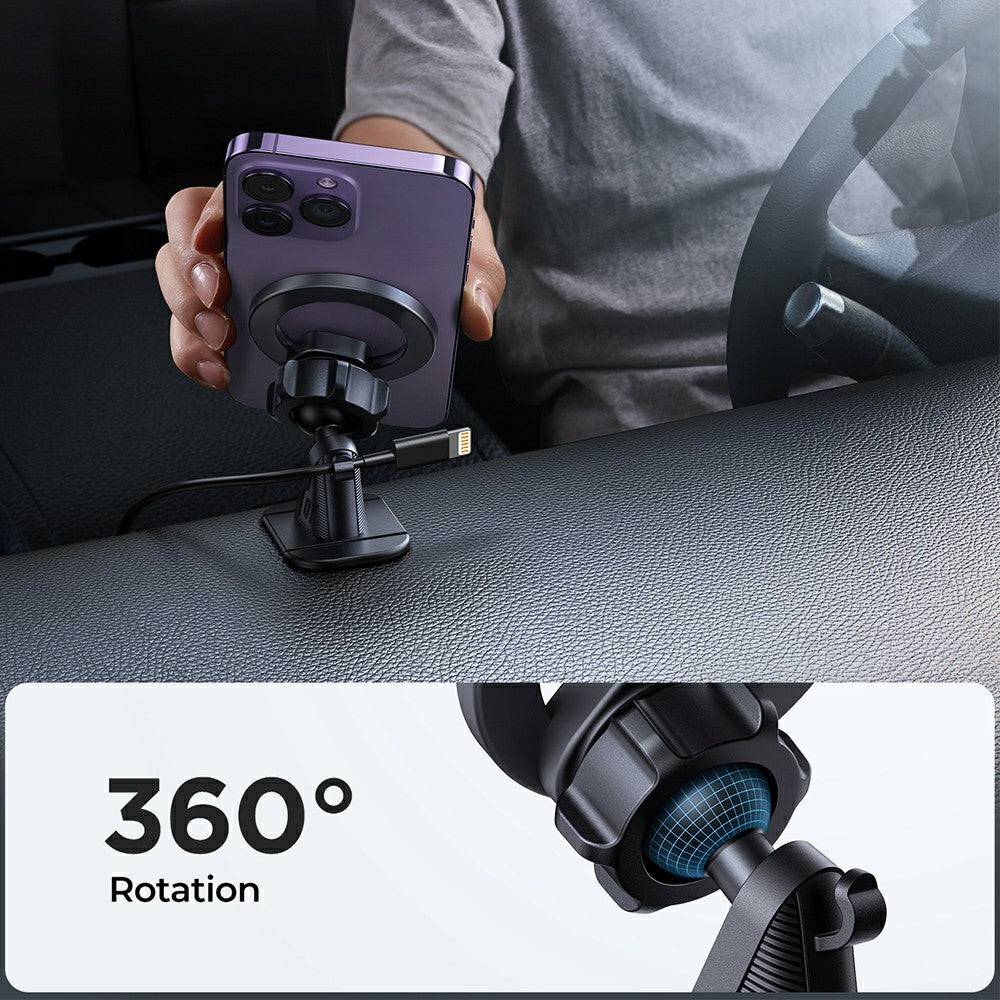 JOYROOM JR-ZS376 Magnetic Car Mount Dashboard Holder 360° Rotation Stand