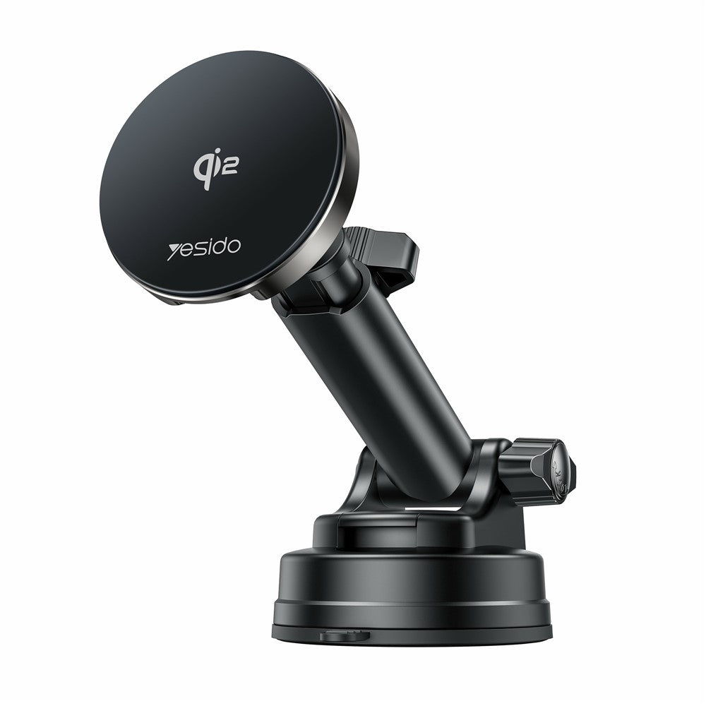 YESIDO DS30 2-in-1 Car Wireless Charger & Magnetic Phone Holder – Qi 2.0
