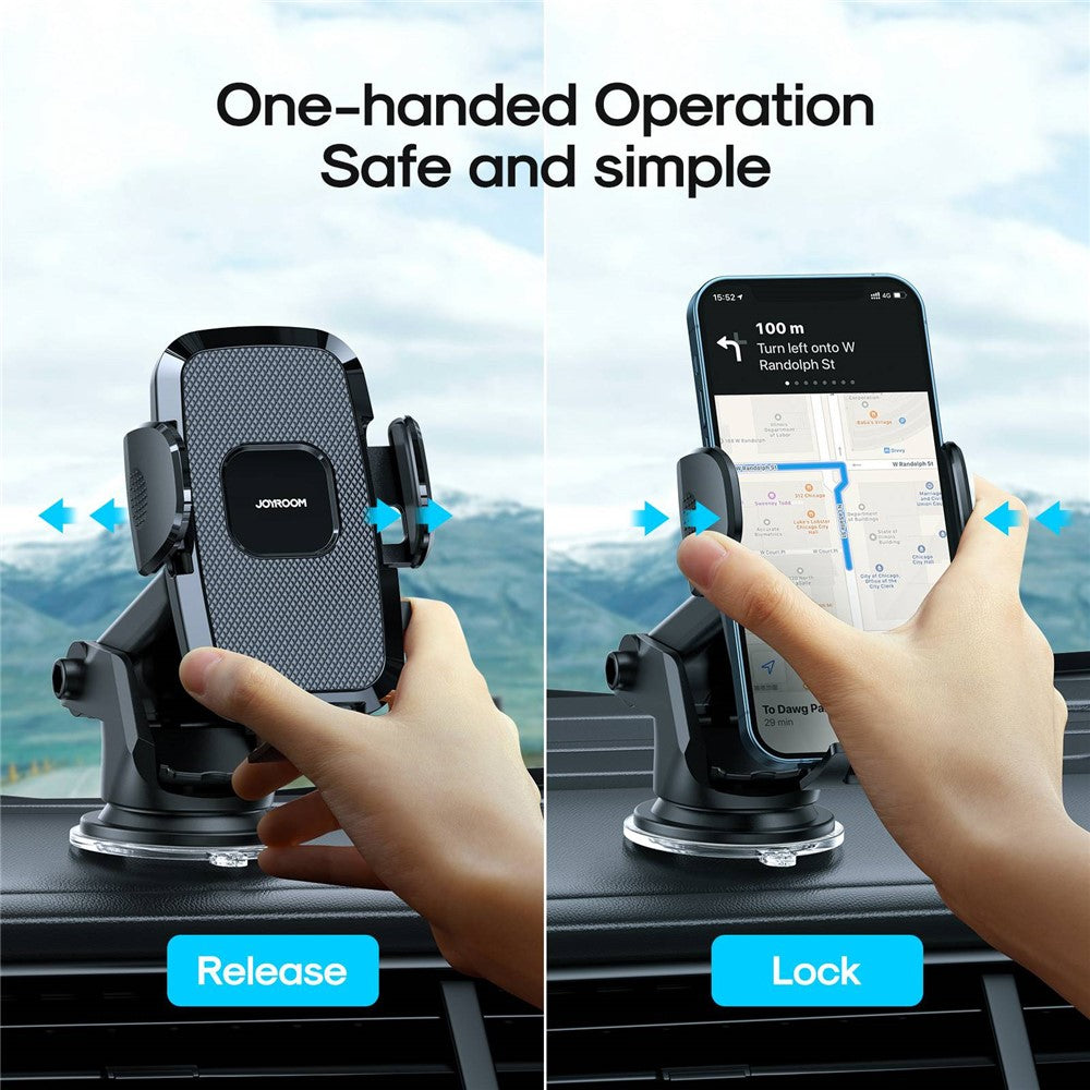JOYROOM JR-ZS259 Car Dashboard Suction Cup Mount Bracket Holder for 4.7-6.9inch Mobile Phone