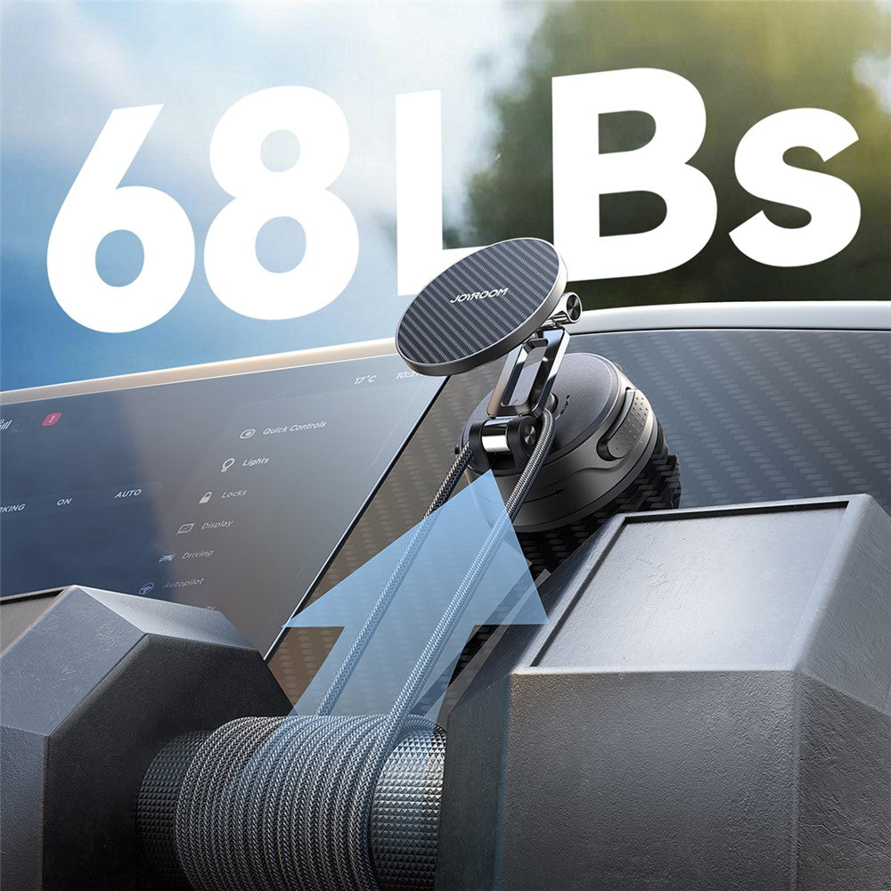 JOYROOM JR-ZS510 Foldable Magnetic Car Phone Holder Suction Cup Base Cellphone Support Bracket