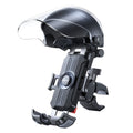 JOYROOM JR-ZS526 Bike Phone Holder Mount with Sunshade Helmet Hands-free Phone Mount for Electric Bicycle / Motorcycle