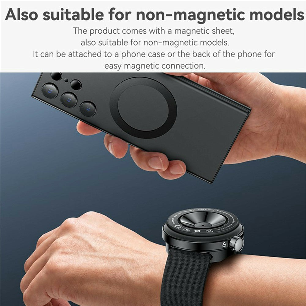 YESIDO C335 2 in 1 Vacuum Suction Magnetic Phone Holder Arm Band for Cycling