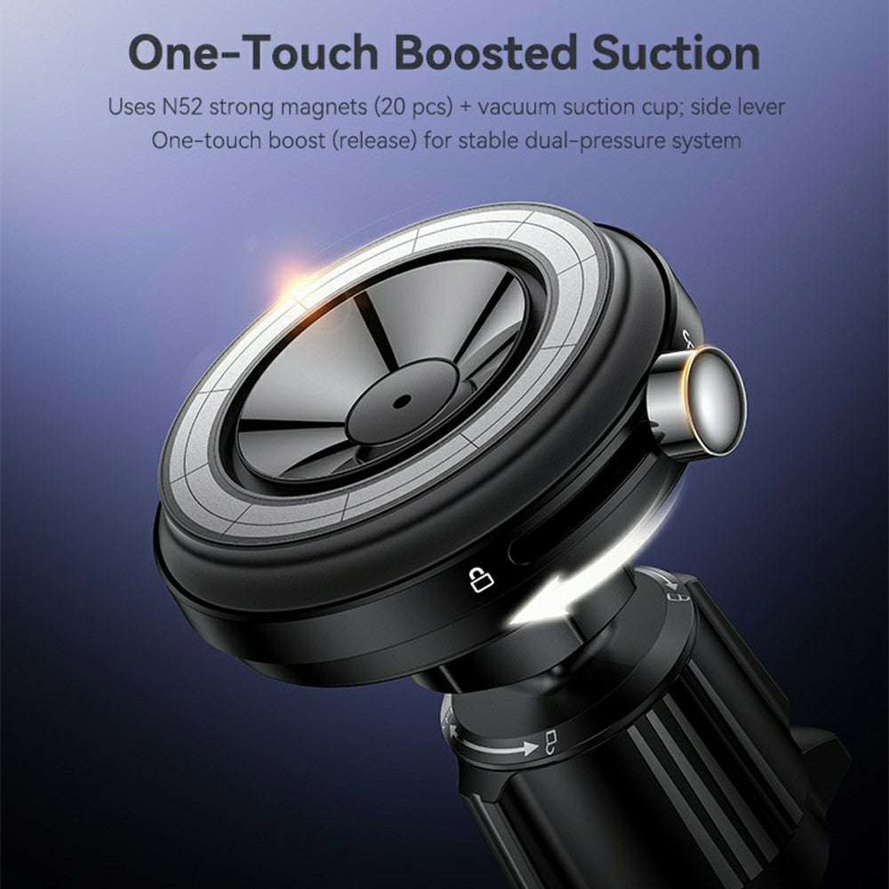 YESIDO C258 Magnetic Vacuum Suction 2 in 1 Car Air Vent Phone Mount Cellphone Bracket