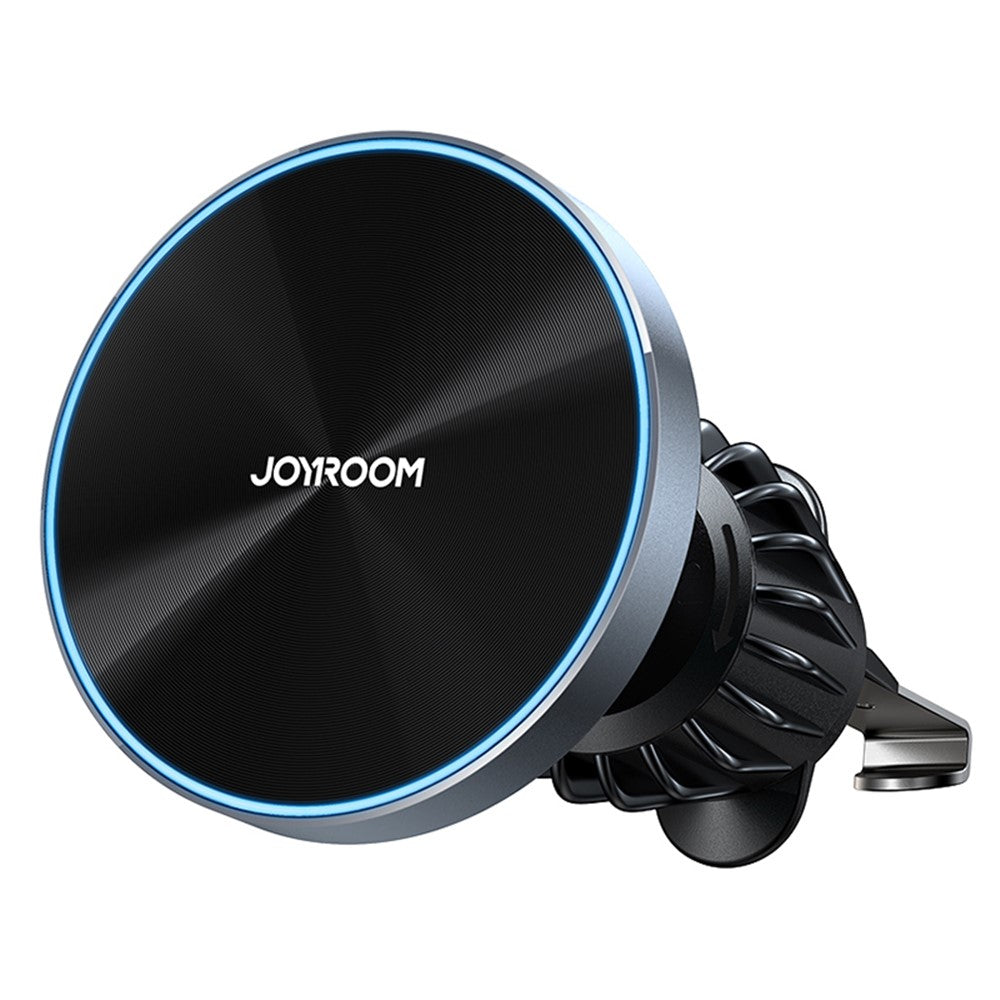 JOYROOM JR-ZS240 Pro Car Air Vent Mount 15W Magnetic Wireless Charger Phone Holder with Ambient Light