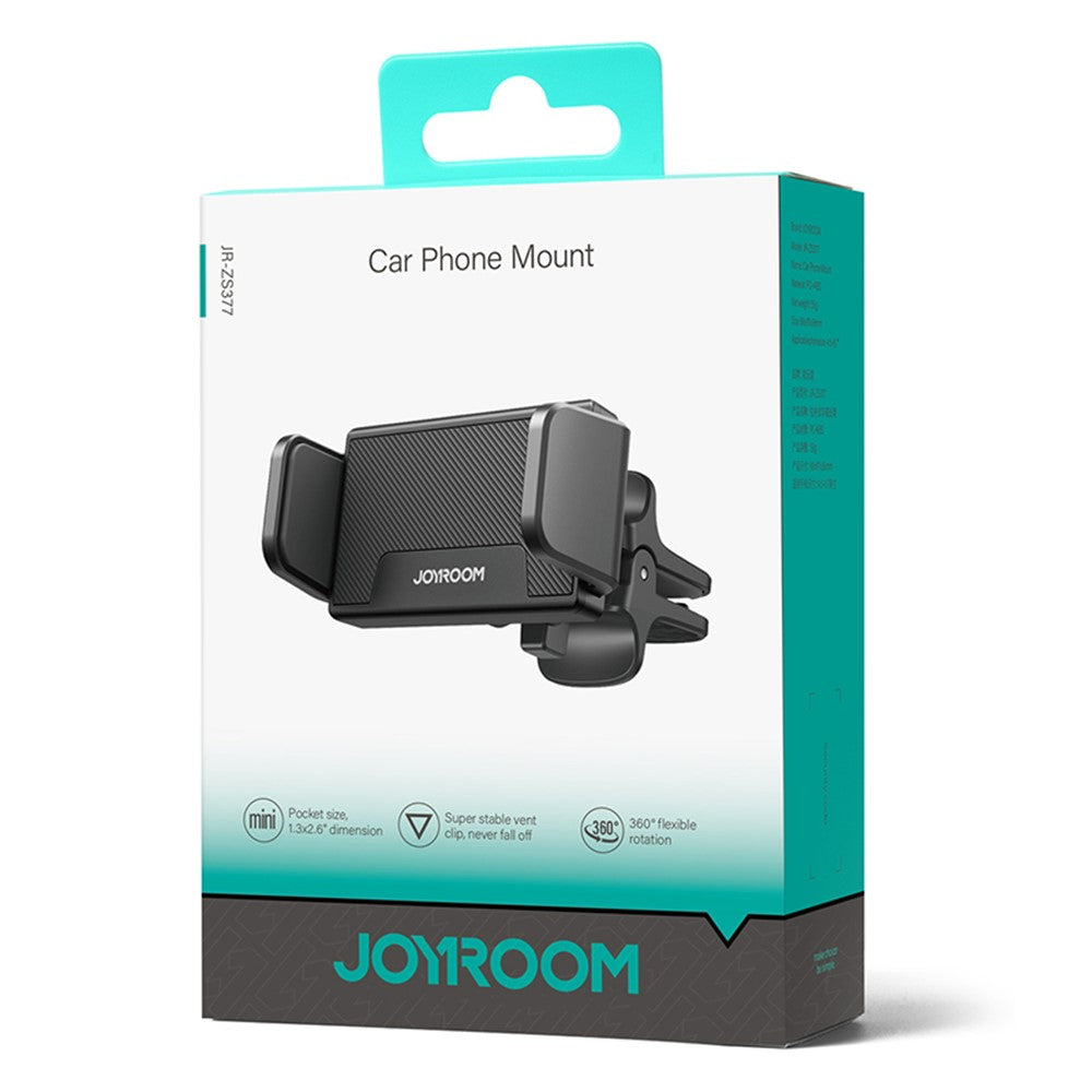 JOYROOM JR-ZS377 360 Degree Rotation Air Outlet Clip Mount Car Phone Holder Cradle