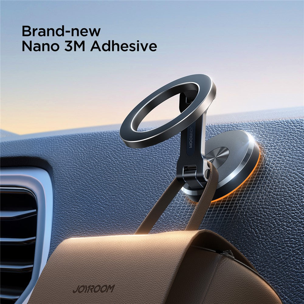 JOYROOM JR-ZS403 Metal Car Dashboard Magnetic Phone Holder Foldable Bracket