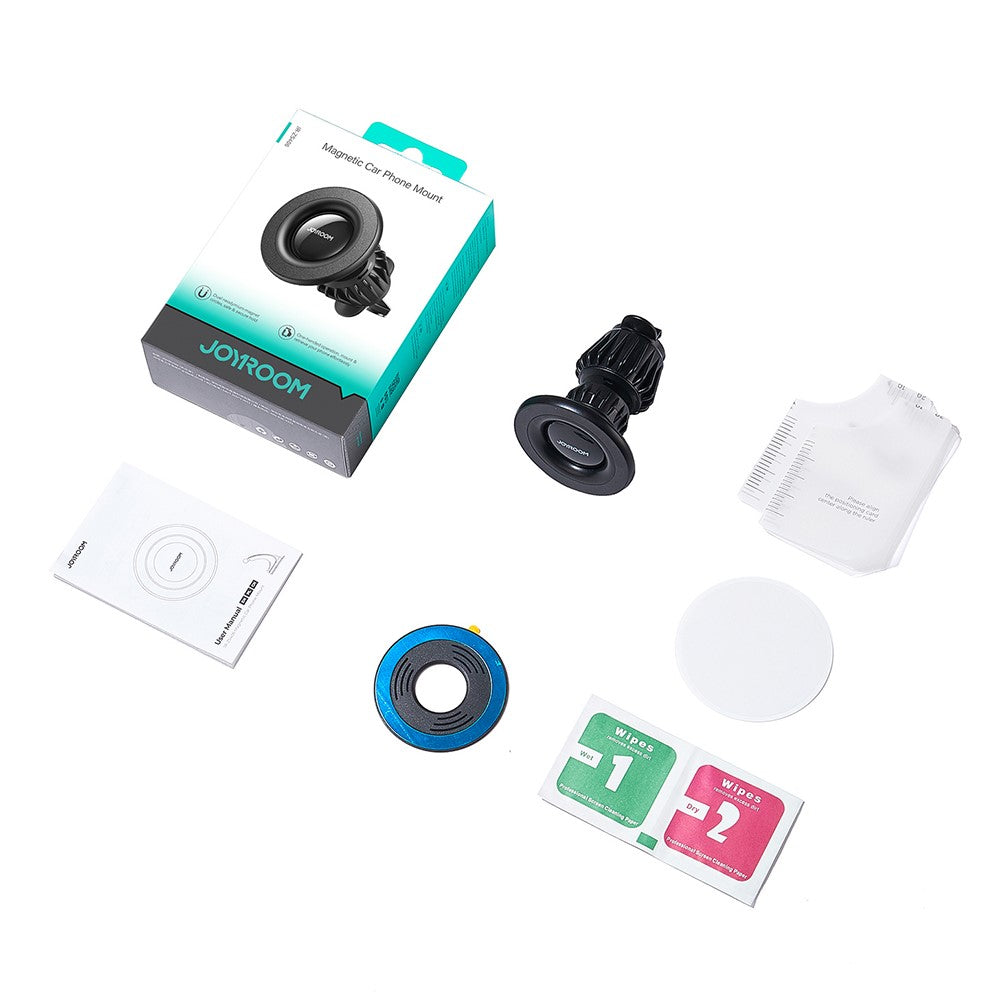 JOYROOM JR-ZS406 360 Degree Rotation Air Outlet Hook Magnetic Car Phone Holder