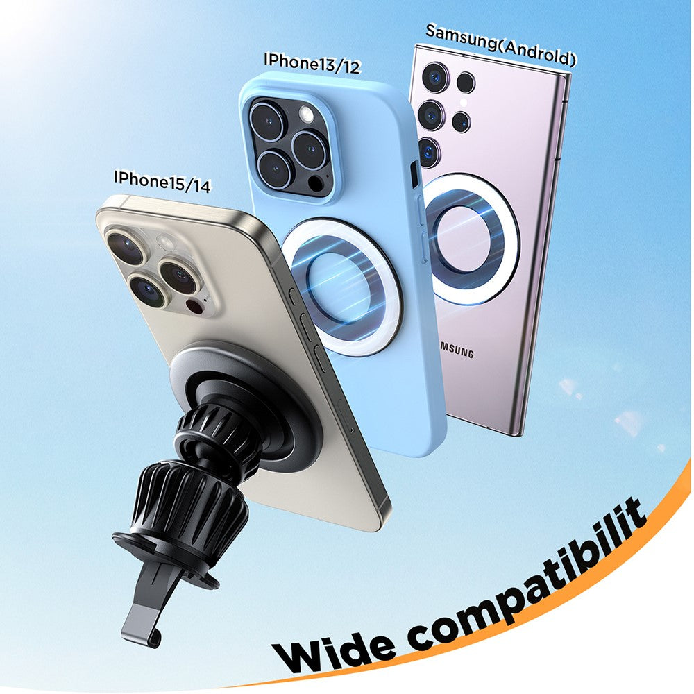 JOYROOM JR-ZS406 360 Degree Rotation Air Outlet Hook Magnetic Car Phone Holder