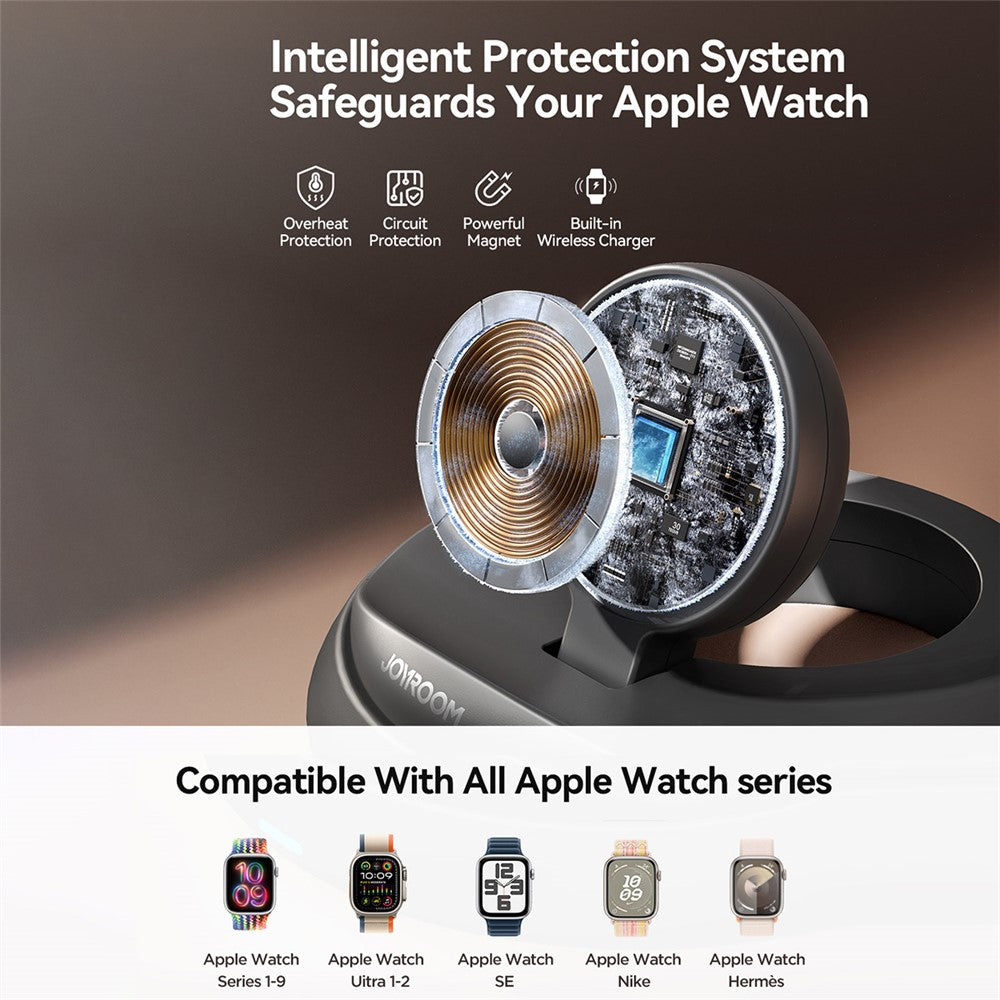 JOYROOM JR-W12 Foldable Wireless Watch Charger for Apple Watch Charging Stand